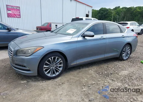 2015 Hyundai Genesis 3.8 из США, поврежденный, VIN KMHGN4JE5FU094553